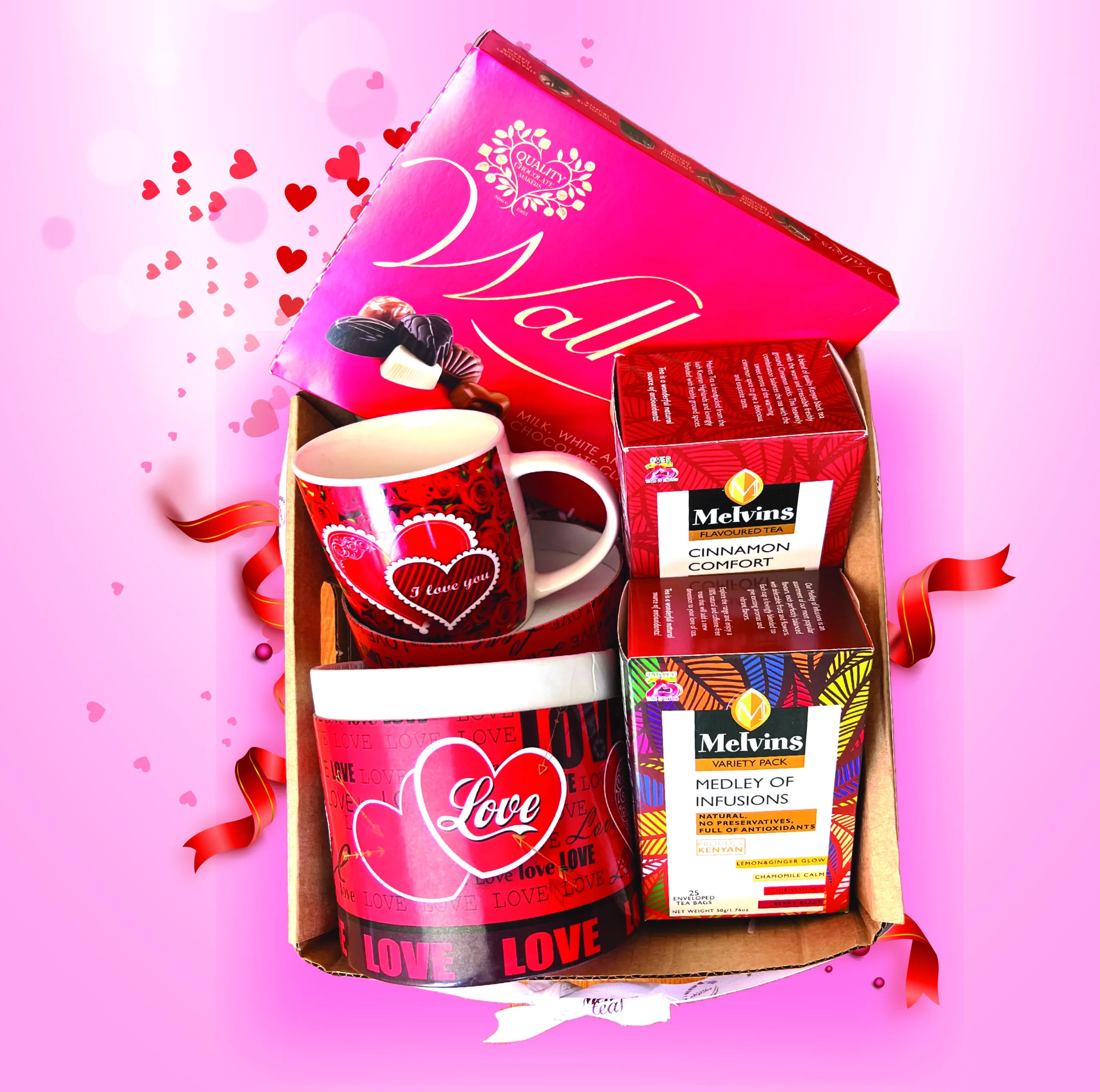 The Perfect Valentine’s Gift: Melvins Sweetheart Hamper & Teas Made with Love
